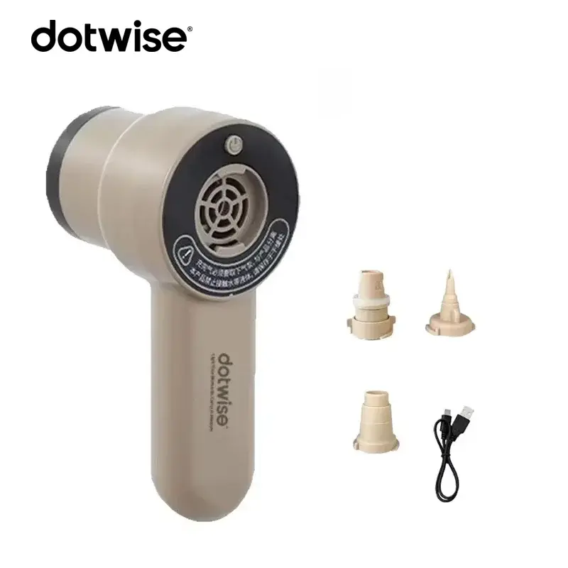 DOTWISE Bomba de ar elétrica, motor sem escova, inflador sem fio, compressor de ar de alto fluxo, para pequenos mattros de ar, remo de caiaque