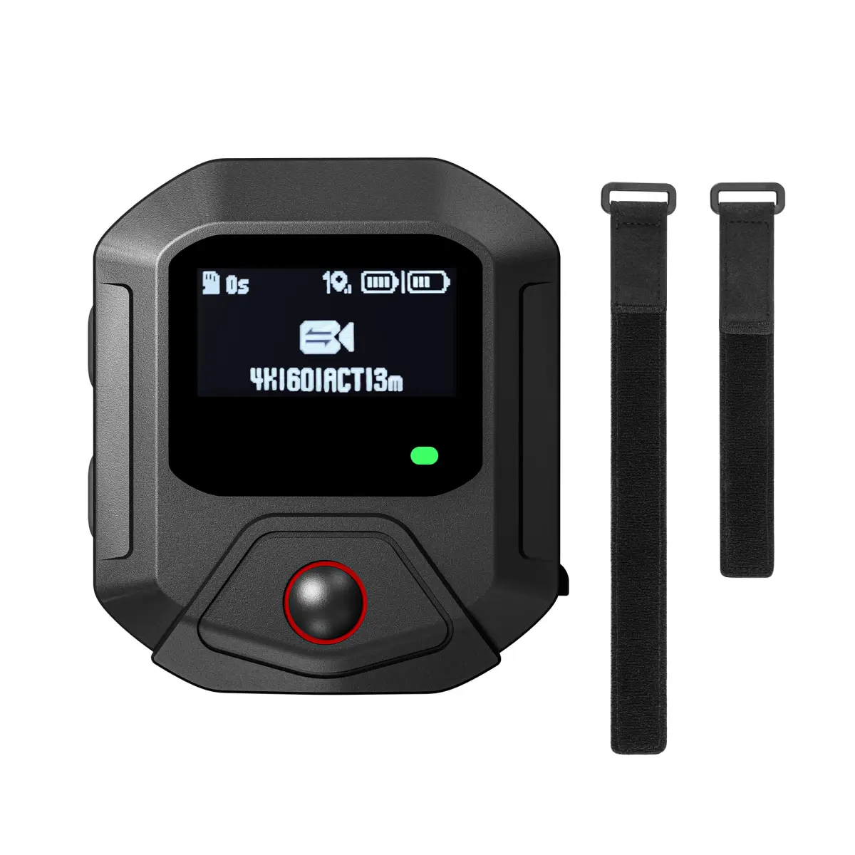 Controle remoto bluetooth construído em gps para insta360 x5 ace pro 2 câmeras com tela pulseira cinto de bicicleta acessórios ação - 1