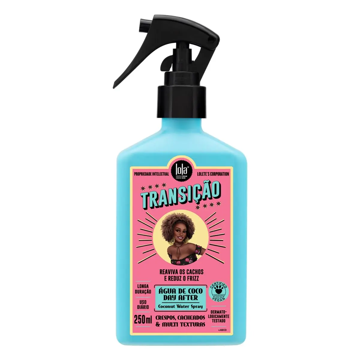 Transição Day After Água de Coco 250ml , Lola Cosmetics - 1