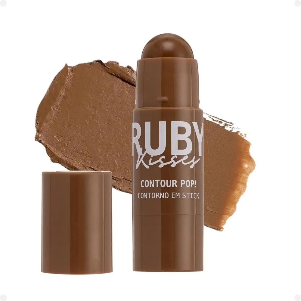 Contorno em Stick Ruby Kisses Contour Pop, Mocha Pop, 5g
