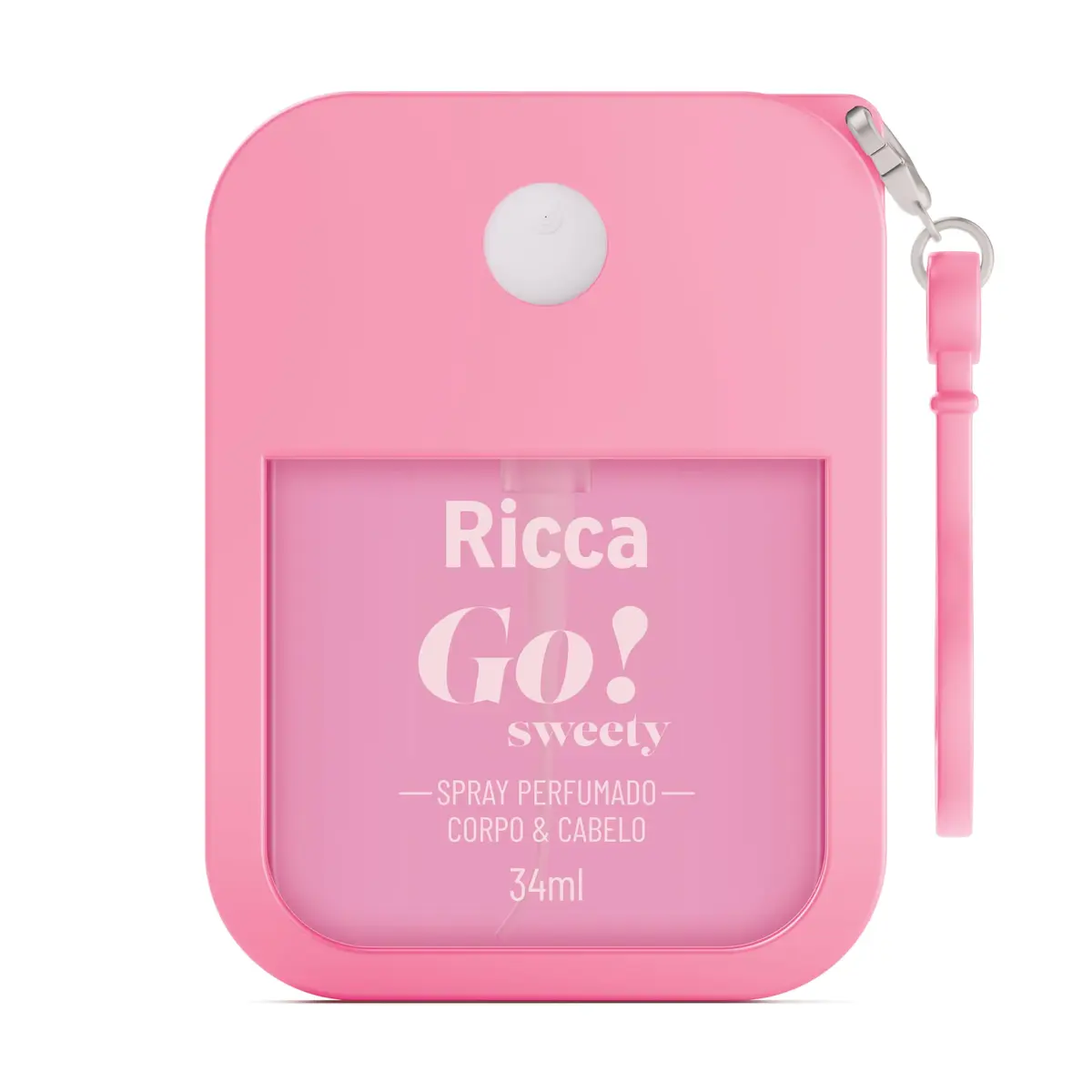 SPRAY PERFUMADO DESODORANTE COLÔNIA GO! SWEETY RICCA 34ML