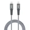 Cabo USB-C + USB-C I2GO 2m 3A Nylon Trançado Chumbo - I2GO PRO - 1