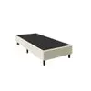 Base para cama box solteiro stella (40x88x188) bege - 1