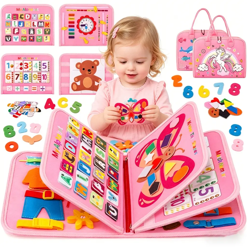 Brinquedo Maleta De Atividades Motora Sensorial Educativo Montessori - 1