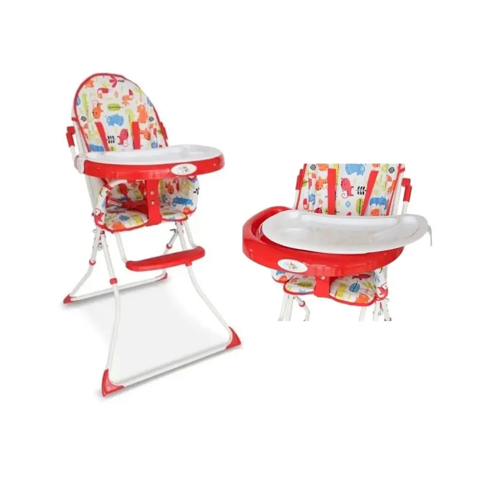 Cadeira Alimentação Flash Baby Style (Vermelho)