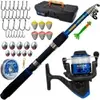 Kit De Pesca Completo 1 Vara 1,70m + 1 Molinete + Itens - 1