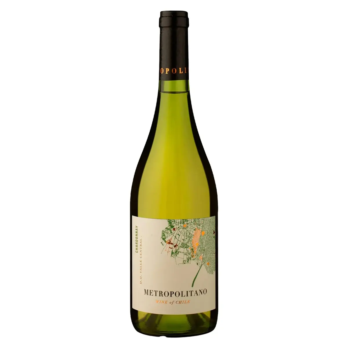 Vinho Branco Chileno Metropolitano D.O. Valle Central Chardonnay