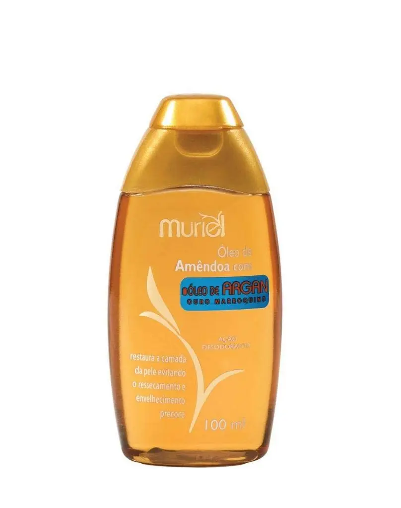 Óleo Corporal de Amêndoas com Argan Muriel, 100ml