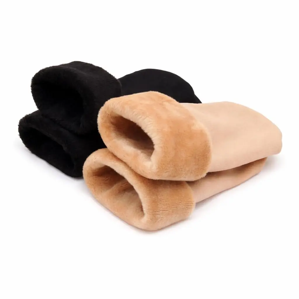 Kit 6 Meia Térmica Grossa Flanelada Feminina Para Inverno | Peluciada