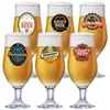 Conjunto de Taças para Cerveja Ruvolo Royal Beer 330 ml – 6 Peças - 1