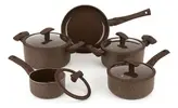 Conjunto de Panelas Cerâmica 5 Peças Indução - 1