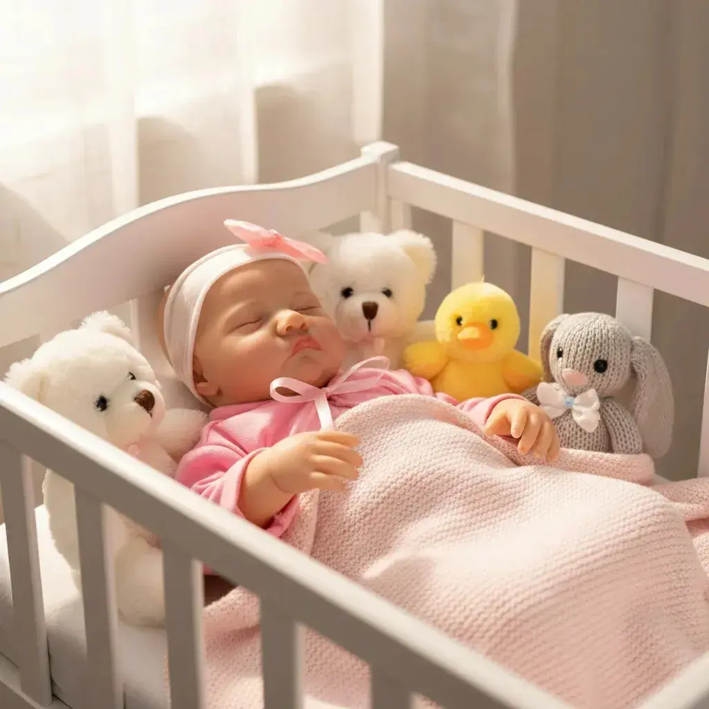 Boneca Reborn Bebê Realista Vinil Siliconado Récem-nascida thumbnail 4