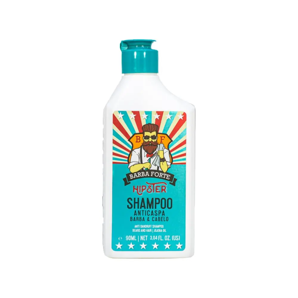 Barba Forte - Shampoo Anticaspa Hipster 90ML - 1