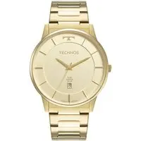 Relógio Technos Masculino Slim Dourado - GM10YP/1X