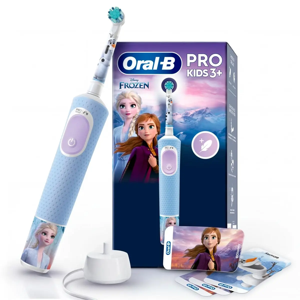 ORAL-B Disney Frozen Escova de Dente Elétrica para Crianças Macia