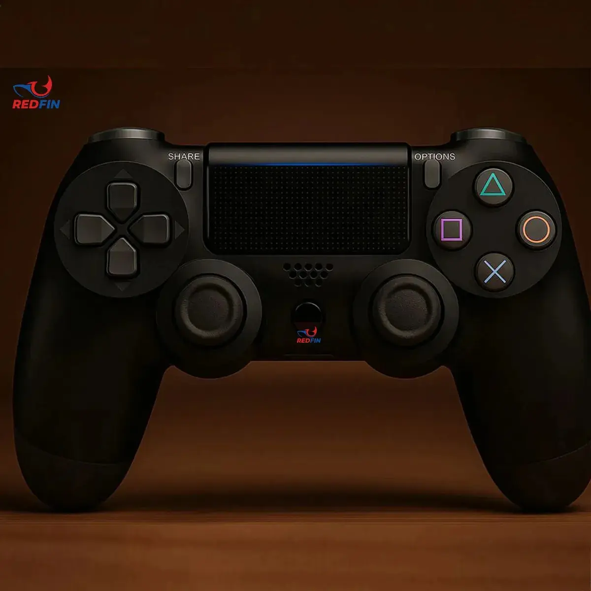 Controle Sem Fio Joystick Genérico Bluetooth Compatível Para Ps4 Videogame Tv Samsung Pc P4 Ps 4 Manete Pc Gamer Tv Smart Controle Bluetooth Celular Headset Sem Fio Com P2 Marca Redfin thumbnail 2