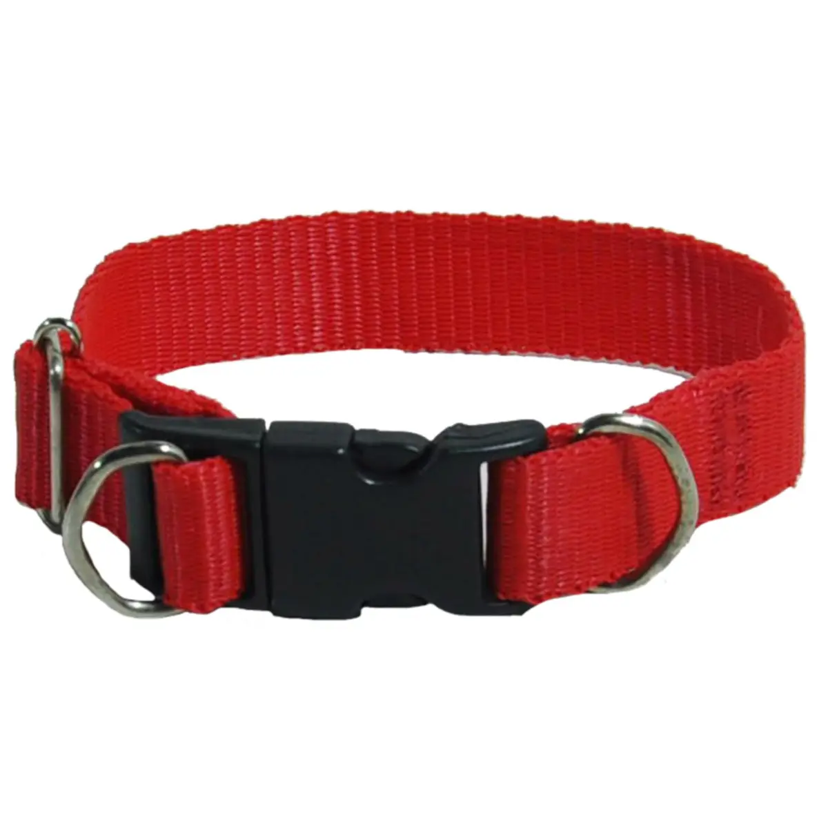 Coleira Premium Ajustável Pequeno - Vermelho
