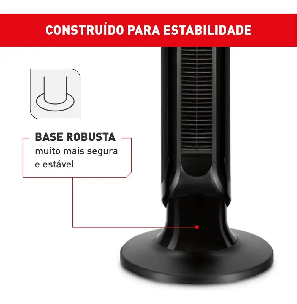 Ventilador Torre Arno Eole Infinite Preto 127 thumbnail 3