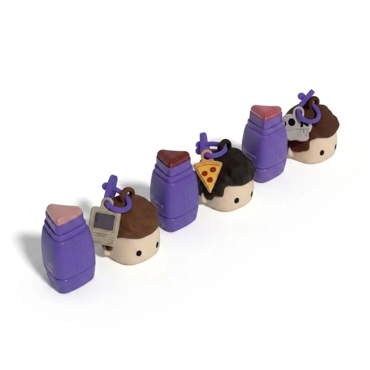 Combo Friends Berêstick 3 em 1: Marrom Avelã Chandler 4g + Marrom Canela Joey 4g + Rosa Ross 4g