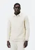 Suéter Masculino Polo Em Moletom - Bege Tam P - 1