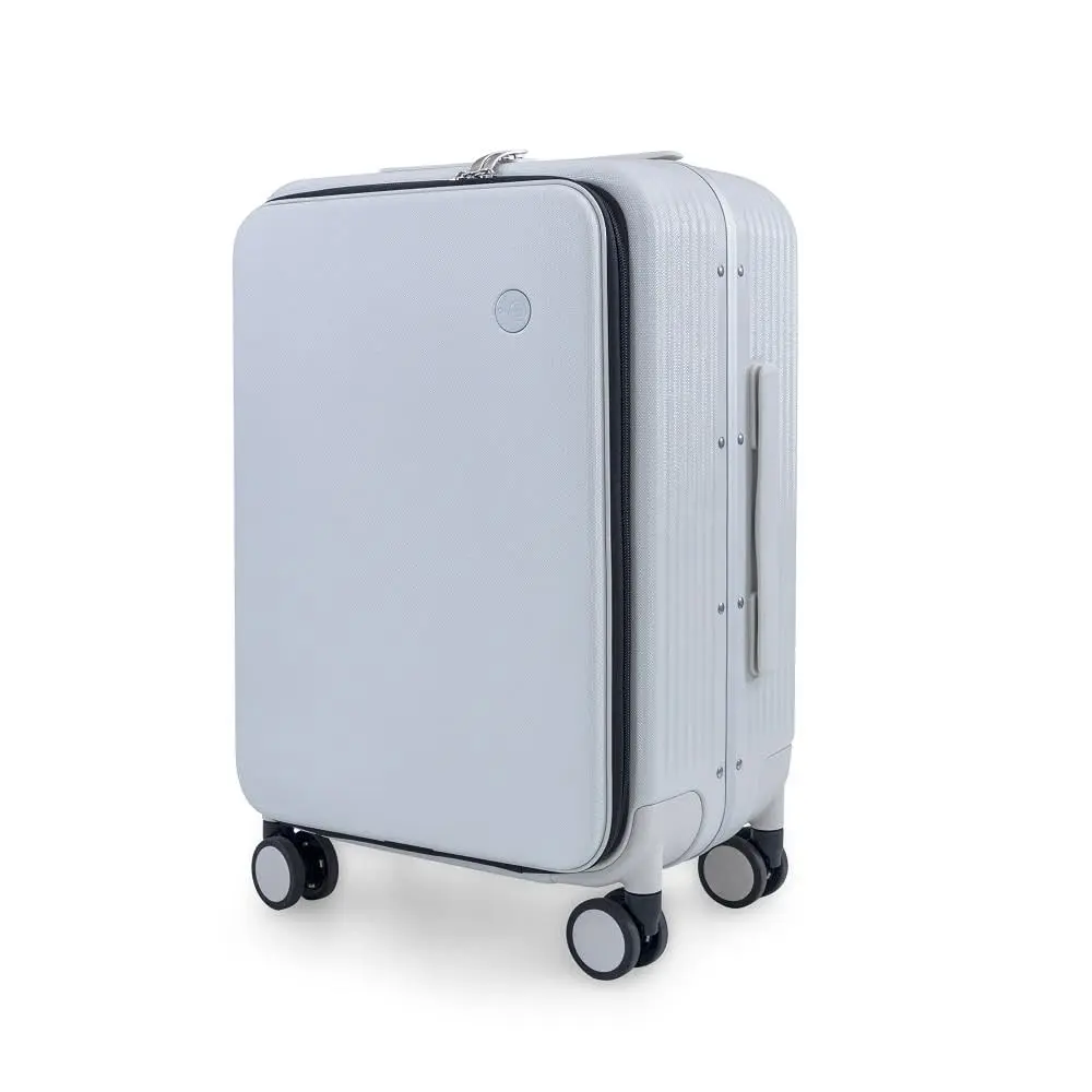 Mala de Bordo com localizador e compartimento para Macbook e Ipad, Originais Iplace, Off White