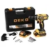 Parafusadeira Furadeira de Impacto 3/8 Pol. 20V com 2 Baterias 1.5AH Lí-íon Carregador e Maleta com Acessórios DEKO-DKCD20ID01-5S3 - 1