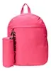 Mochila Casual Masculina Juvenil Em Poliéster Cor Rosa Olympikus - 1