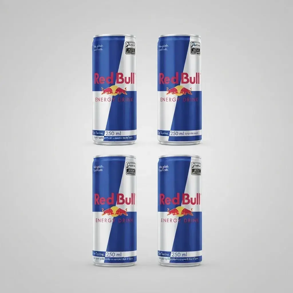 Red Bull Energético, Energy Drink, 250ml, 4 latas thumbnail 5