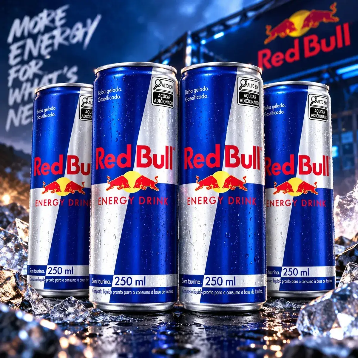 Red Bull Energético, Energy Drink, 250ml, 4 latas thumbnail 7
