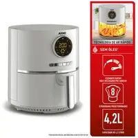 Fritadeira sem Óleo Arno Airfry Ultra Grafite 4,2L com Cesta Removível UFRY
