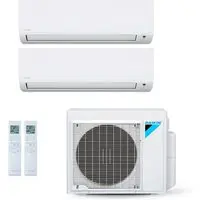 Ar-Condicionado Multi Split Inverter Daikin 28.000 BTUs (1x Evap HW 9.000 + 1x Evap HW 24.000) Quente/Frio 220V - 1