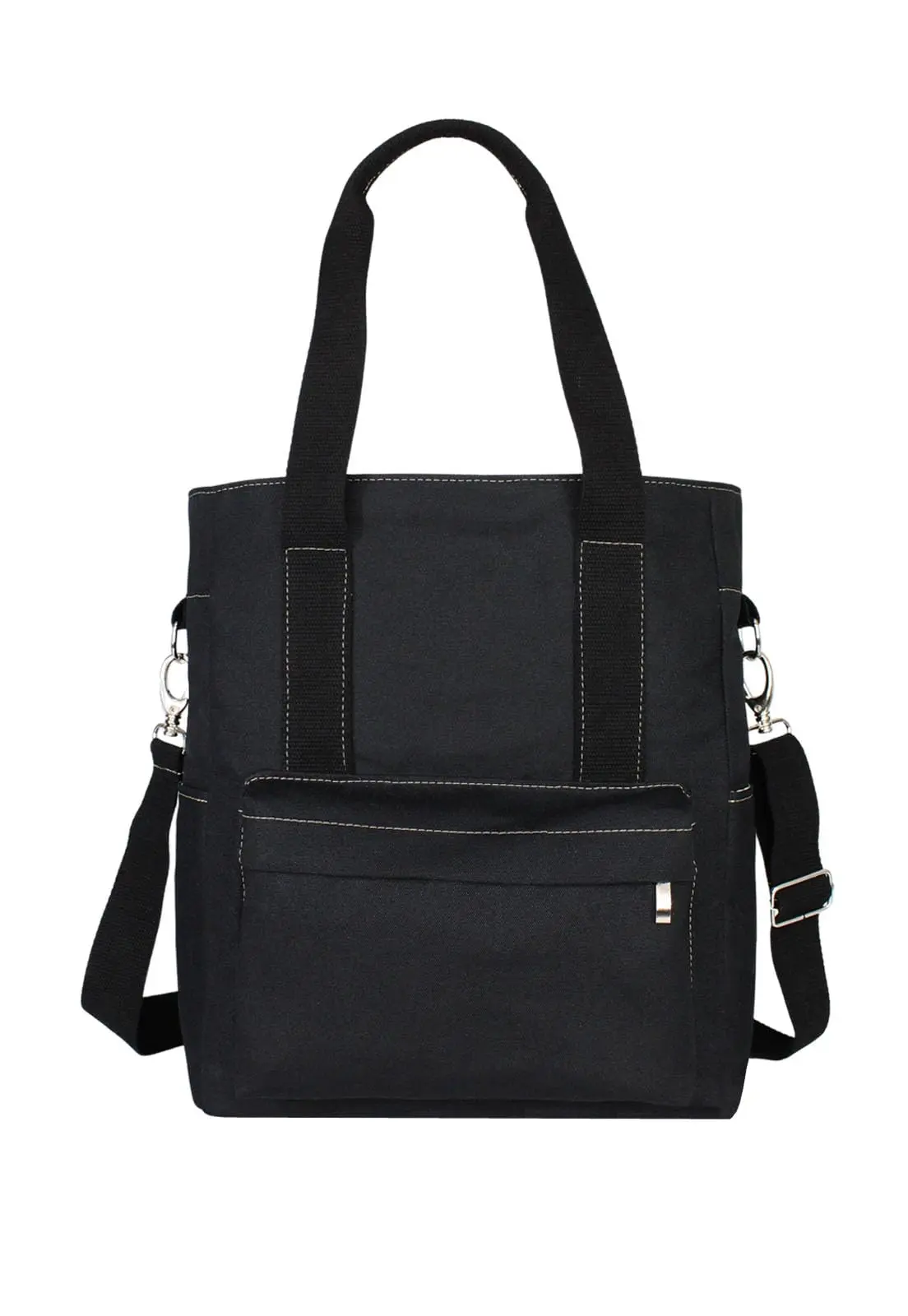 Lenna's Canvas Tote Bag Bolsa de Lona Transversal e de Ombro Tamanho Grande A025 - 1