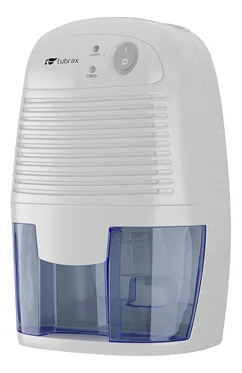 Mini Desumidificador Elétrico Antimofo 500ml Tubrax
