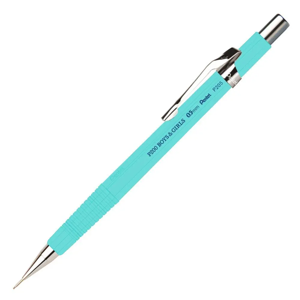 Lapiseira 0.5 mm, Pentel, SM/P205-KC, Verde Água