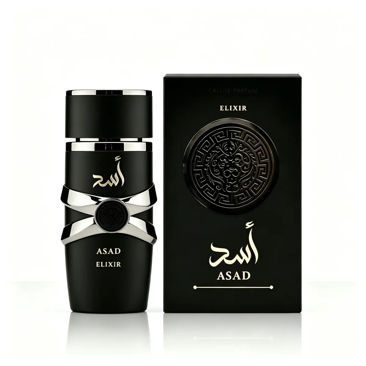 Perfume Masculino Asad Elixir Eau de Parfum Fragrância Luxuosa Longa Duração Para Uso Diário Noite Presente Para Homem