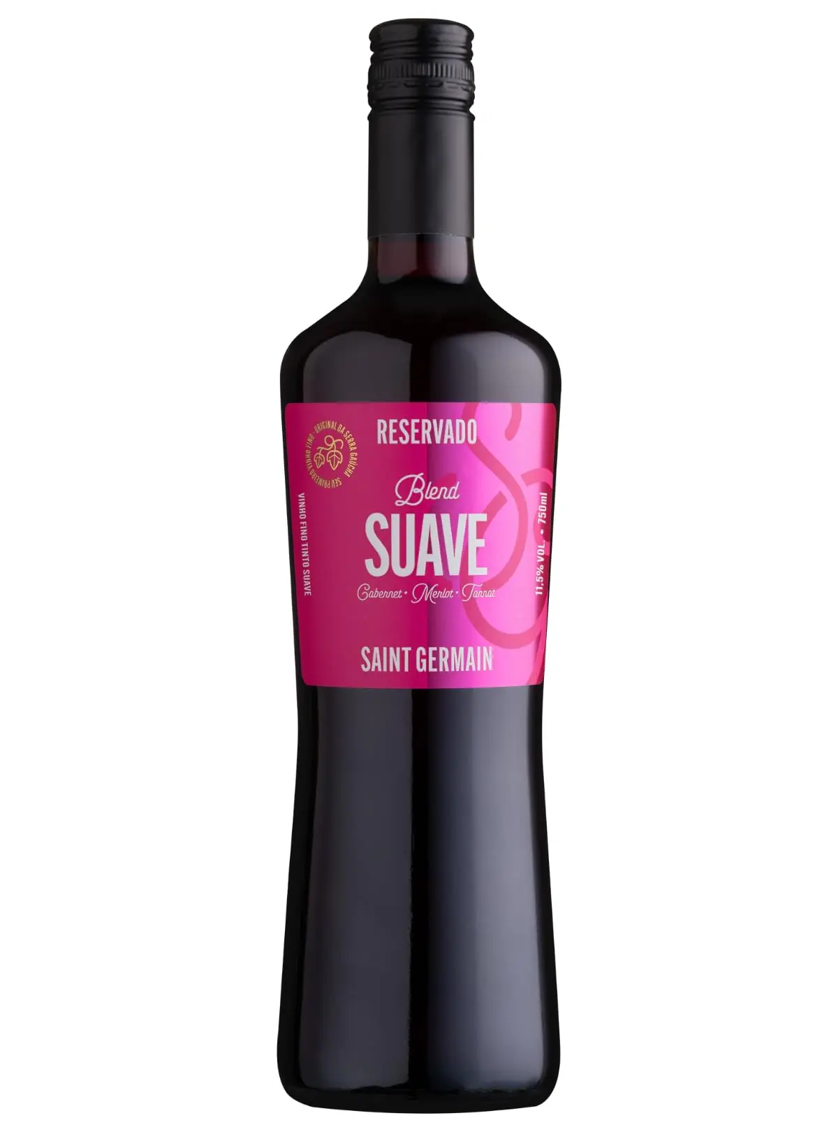 Vinho Saint Germain Cabernet Tinto Suave 750ml