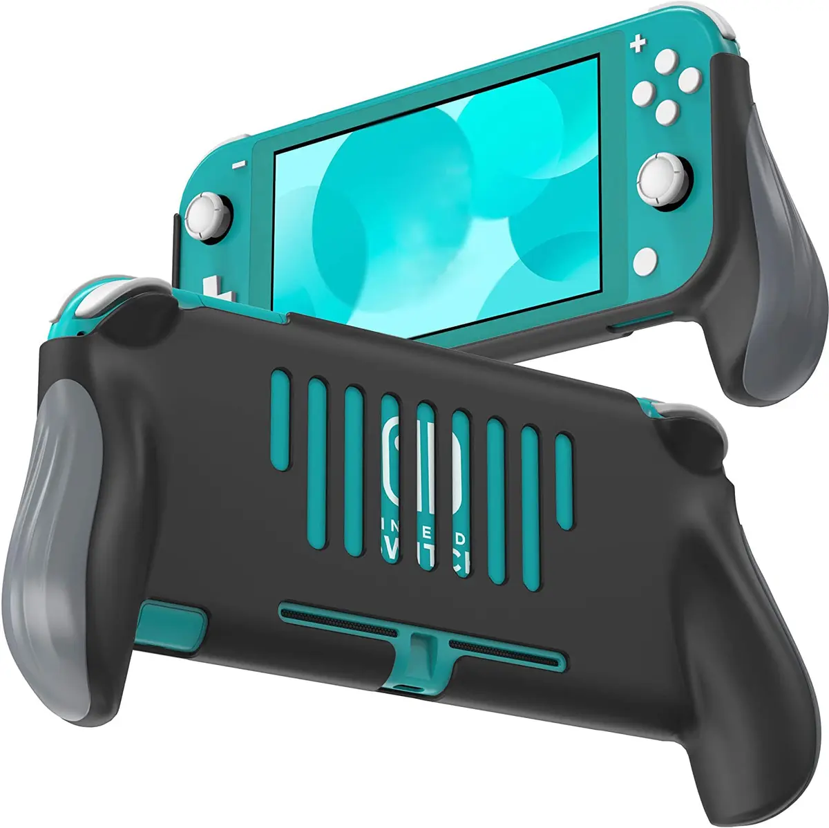 A alça host TwiHill é adequada para alça host Switch lite, N-Switch lite host alça antideslizante (Preto)