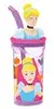 Copo 3D com Canudo Disney Princesas 360ml – Produto Oficial - 1