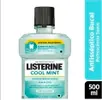 (R$ 6,99 Pro) Enxaguante Antisséptico Bucal Listerine Cool Mint 500ml - Rappi - 1