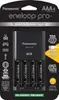 [Taxa Inclusa] Carregador Panasonic com 4 pilhas AAA eneloop pro - 1