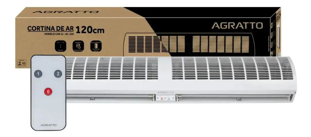 Cortina De Ar 120 Cm 170 Watts - Car12 Agratto - 1