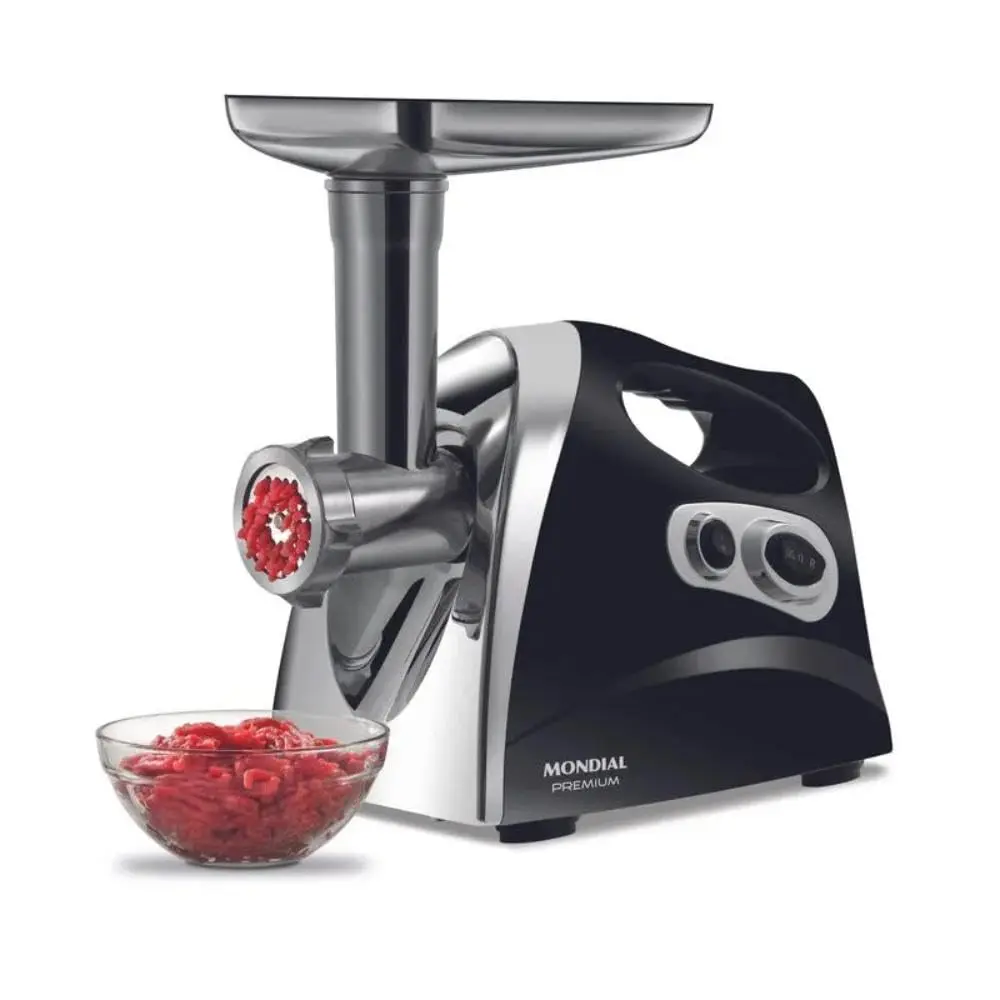 Moedor de Carne Elétrico Mondial MC-03 Premium