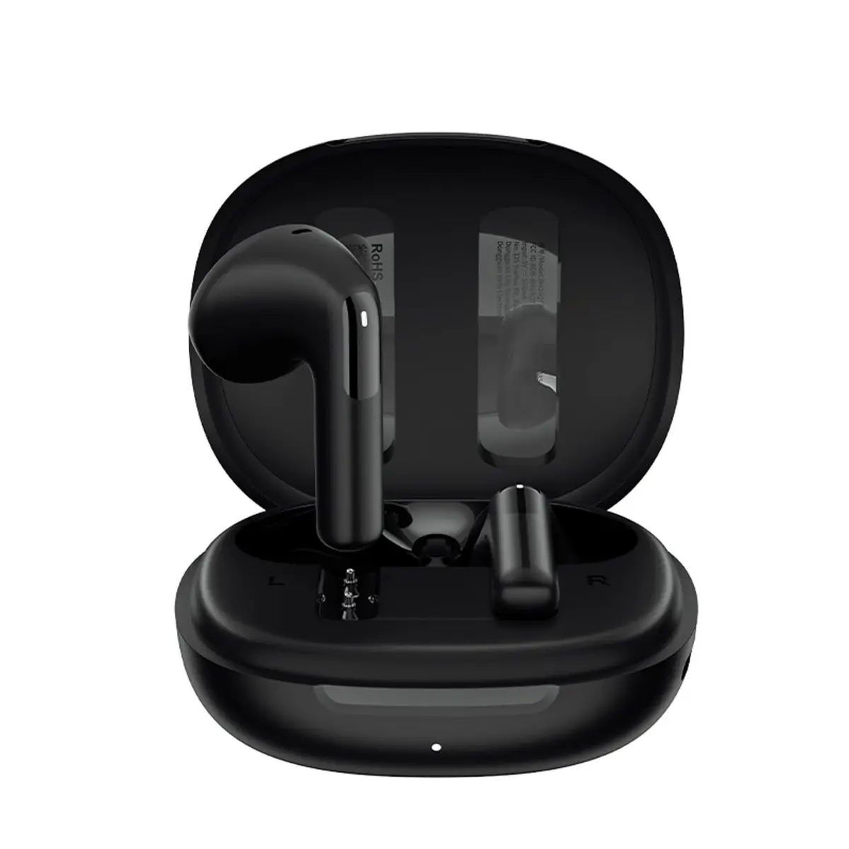 Fone de ouvido Bluetooth QCY AilyBuds E10 Preto,Modelo: BH24QT35A, ANATEL Nº:00999-25-03372 - 1