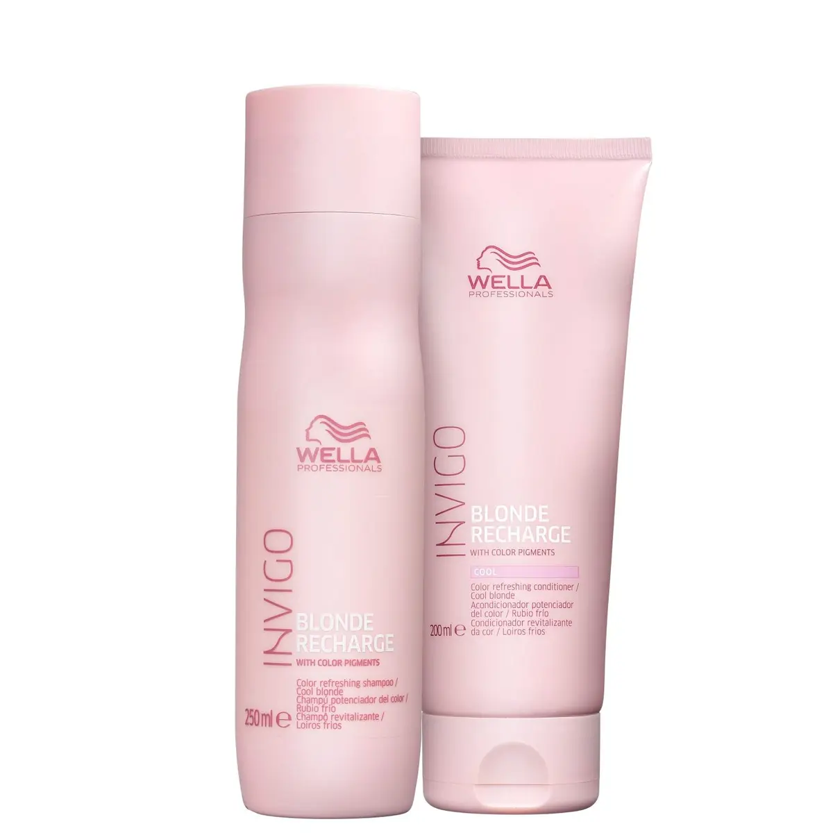 Kit Wella Professionals Invigo Blonde Recharge Duo (2 Produtos)