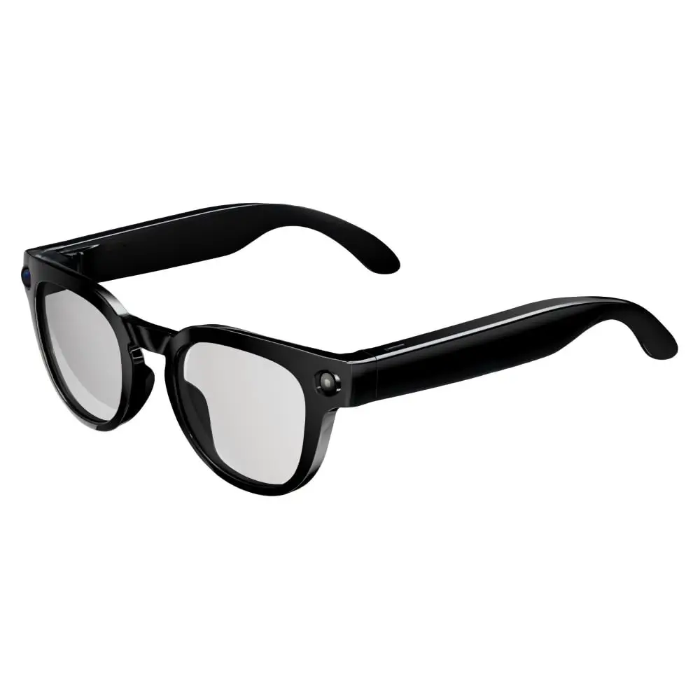 YARUIKE Óculos Inteligentes MT3 AI Tradução em Tempo Real, Câmera 8MP, Óculos com Câmera para Gravação, Anti-azul + Óculos de Sol, IP65, Bluetooth, Controle Tático, para Viagem e Trabalho (Preto) - 1