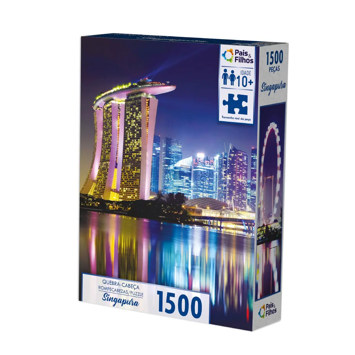 Quebra-Cabeça 1500 Peças - Singapura - 1