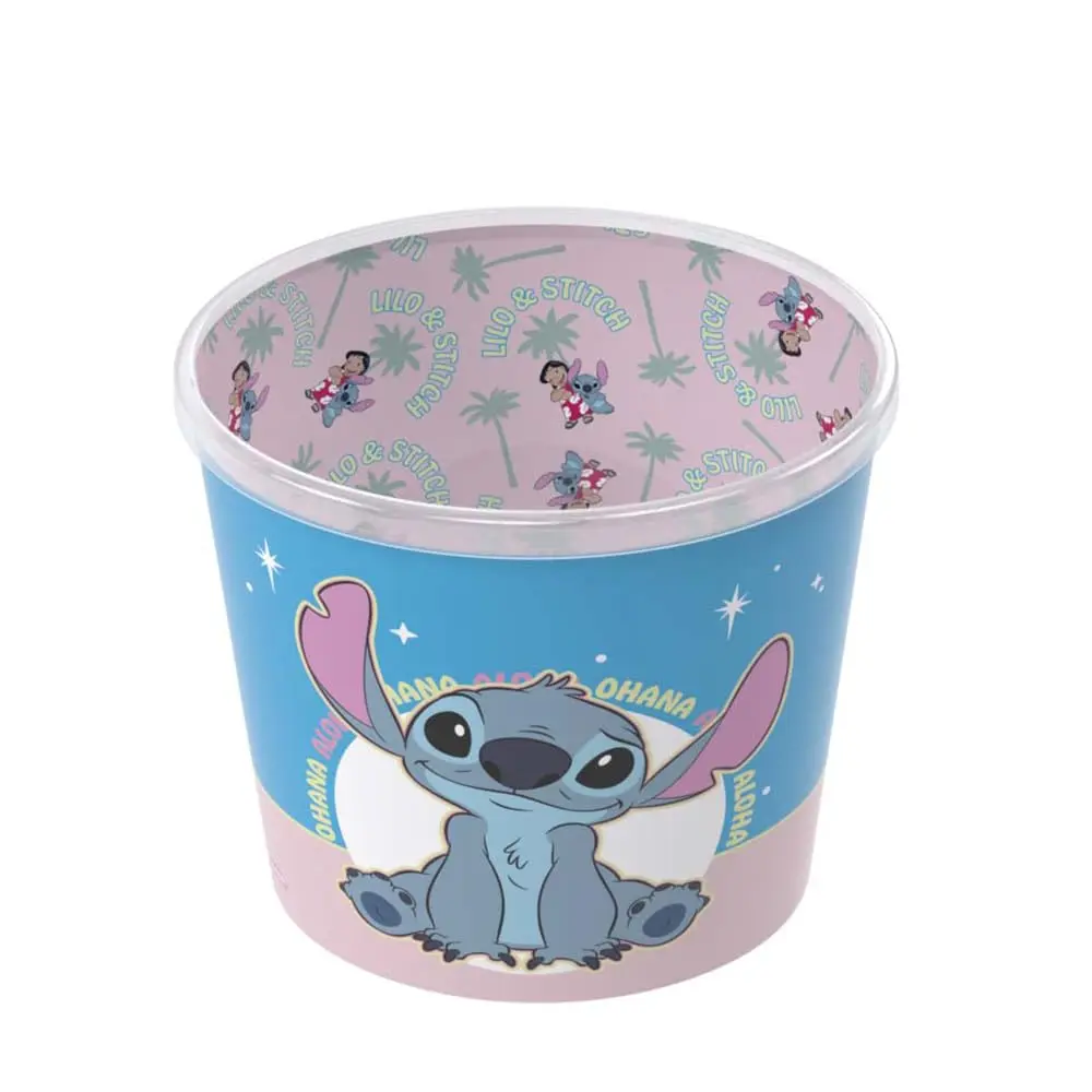 Pote Pipoca Decorado Lilo & Stitch 2,1l Plasútil