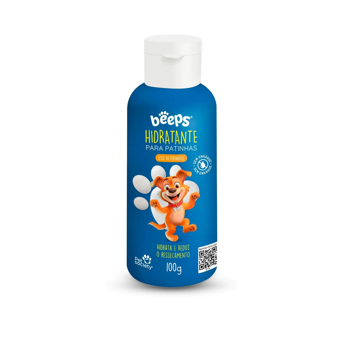 Beeps Hidratante de Patinhas 100g Cães e Gatos Pet Society - 1