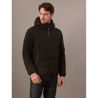 Jaqueta Masculina Matelassê Camuflada Calvin Klein - Preto Jaqueta Masculina Matelassê Camuflada Calvin Klein Preto m