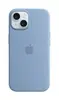 Capa de Silicone MagSafe iPhone 15 Azul-Inverno - 1